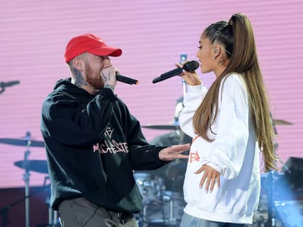 Ariana Grande Makes Rare Mac Miller Comment Google Commons
