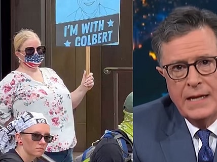 Stephen Colbert Humiliated As Just 20 Protesters Show Up For NYC's 'We're