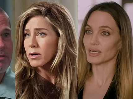 Jennifer Aniston Finally Addresses 'Love Triangle' With Brad Pitt And