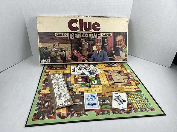 clue board game / clue TV series