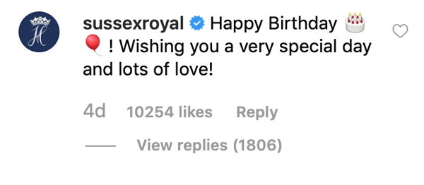 Meghan Harry George Birthday