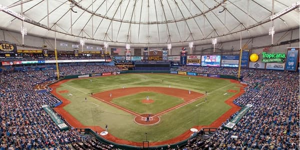 Tropicana Fields in St. Petersburg