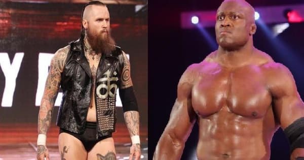 Aleister Black and Bobby Lashley