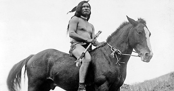 Native American on Horseback