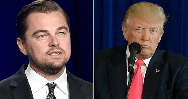 Leonardo DiCaprio Donald Trump