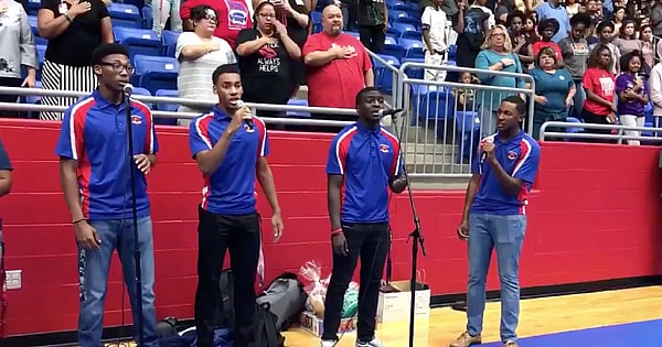 national anthem acapella