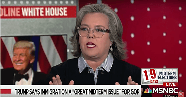 rosie odonnell donald trump martial law