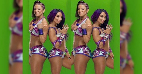 WWE Bayley and Sasha Banks