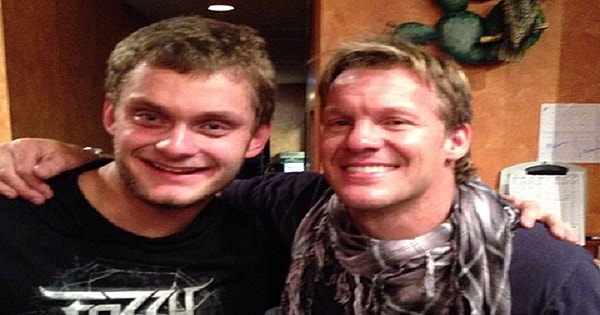 Chris Jericho and David Benoit