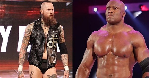 Aleister Black and Bobby Lashley