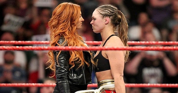 Ronda Rousey and Becky Lynch feud could revitalise the women's division
