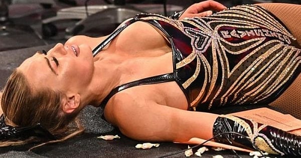 Lana was put through a table one too many times