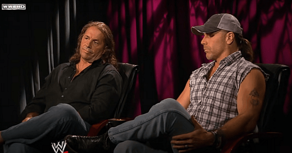 Bret Hart and Shawn Michaels