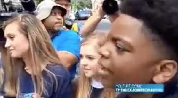 Black teen trump supporter