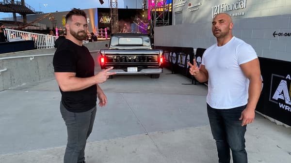 Dax Harwood and Cash Wheeler in AEW