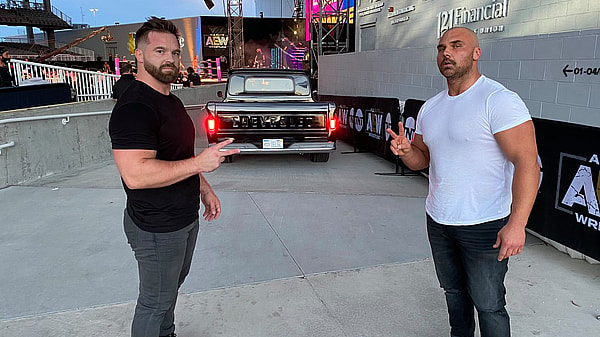 Dax Harwood and Cash Wheeler in AEW