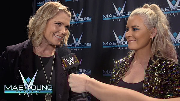 Renee Young praised the women's division