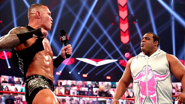 Keith Lee lost to Randy Orton during Raw