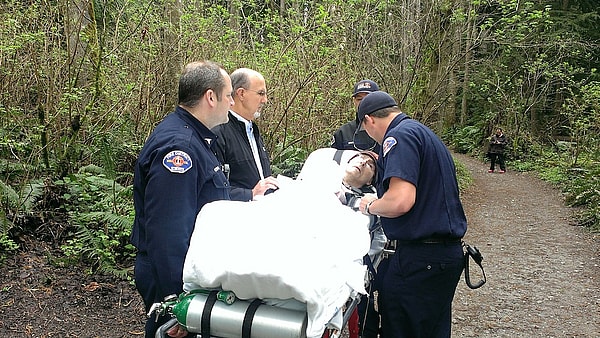 Edward Reis, dying wish, firefighters, nature, God