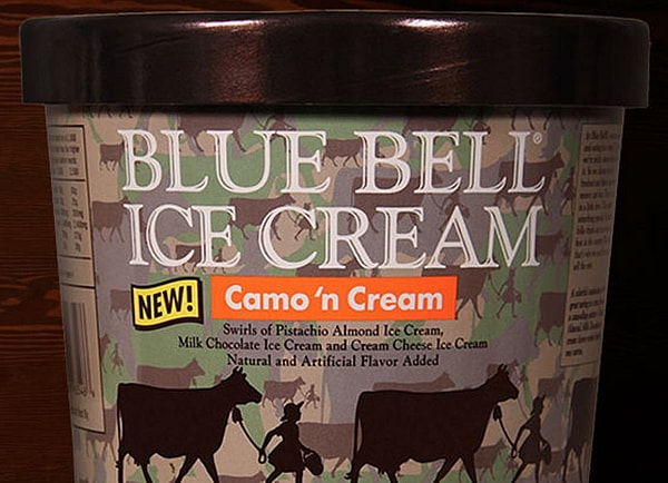 Camo Ice Cream