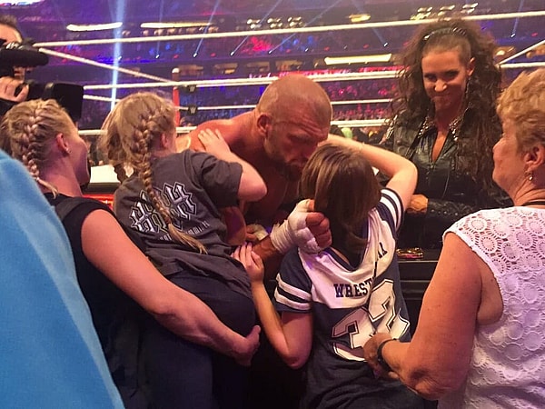 Triple H and Stephanie McMahon