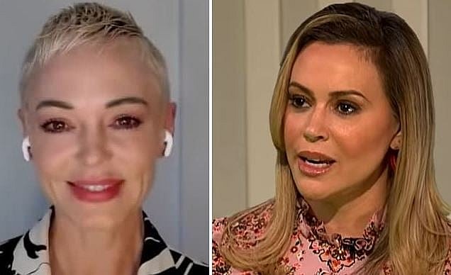 Rose McGowan Alyssa Milano