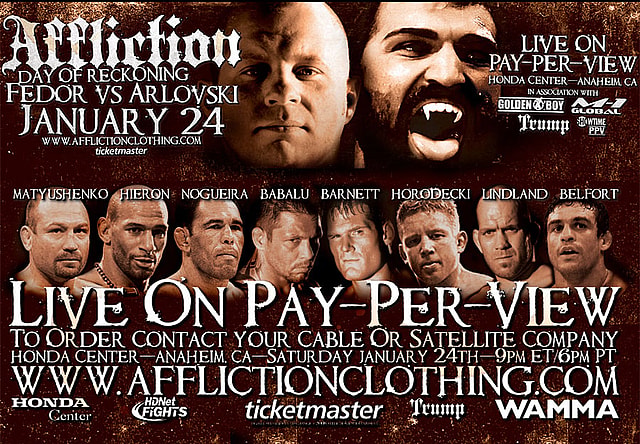 Affliction Day Of Reckoning