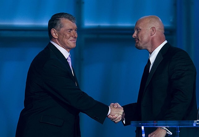 Vince McMahon Steve Austin