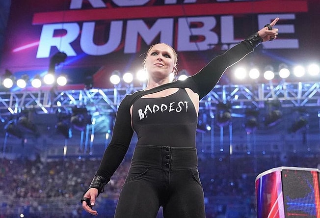 ronda rousey attitude adjustment