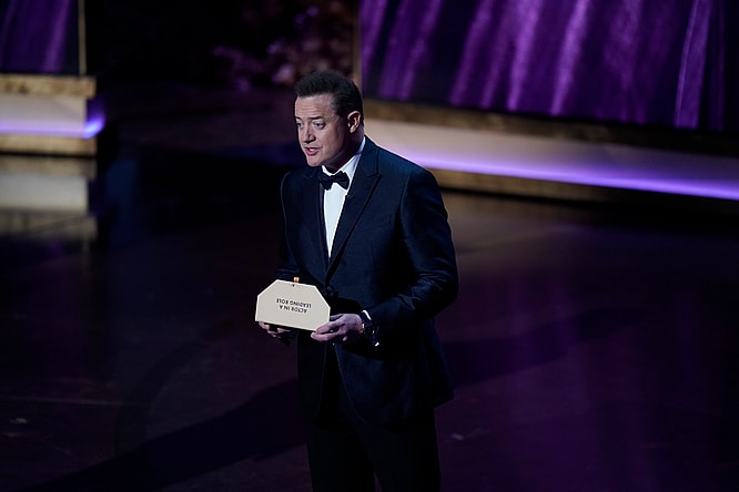 Entertainment: OSCARS 96th Academy Awards / brendan fraser