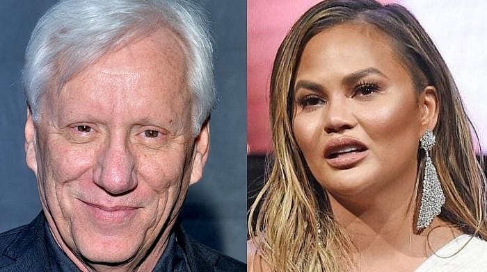 James Woods Chrissy Teigen