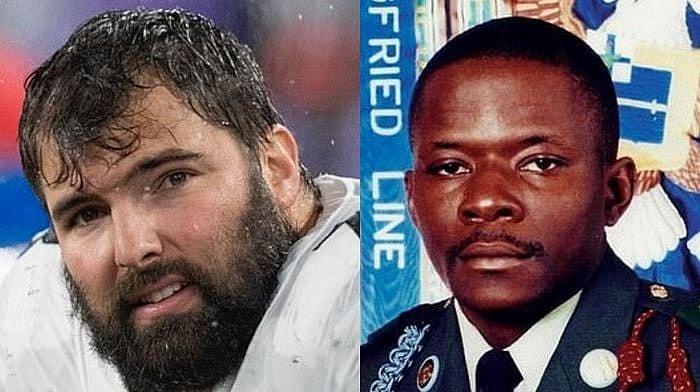 Steelers player Alejandro Villanueva Alwyn Cashe war hero helmet NFL social justice