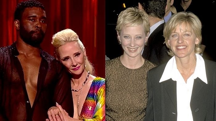 Anne Heche DWTS elimination Ellen DeGeneres ex tantrum