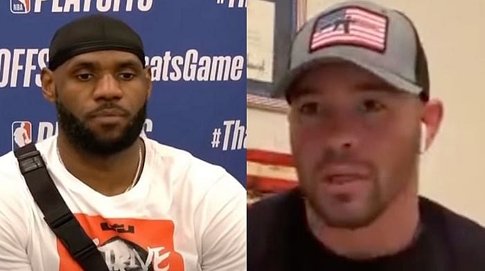 LeBron James Colby Covington