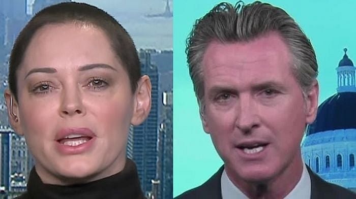 Rose McGowan Newsom Weinstein