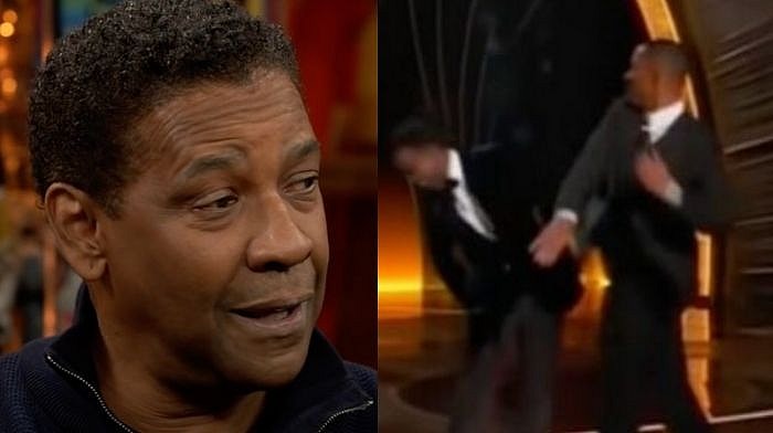 Denzel Washington Will Smith Oscars slap pray
