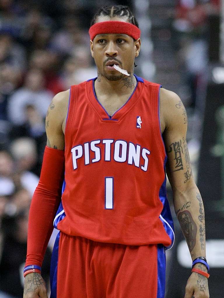 iverson on the pistons