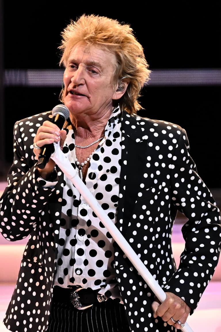 Entertainment: Rod Stewart concert at Hard Rock Live