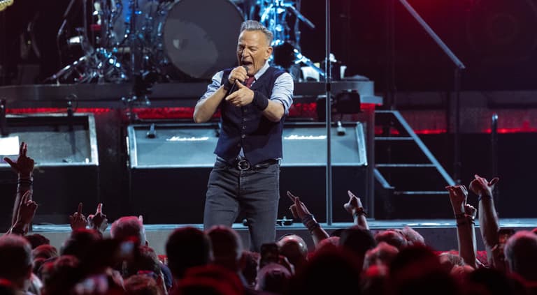 Bruce Springsteen brings the Land of Hope and Dreams Tour to the Xfinity Mobile Arena in Philadelphia Saturday evening May 30,