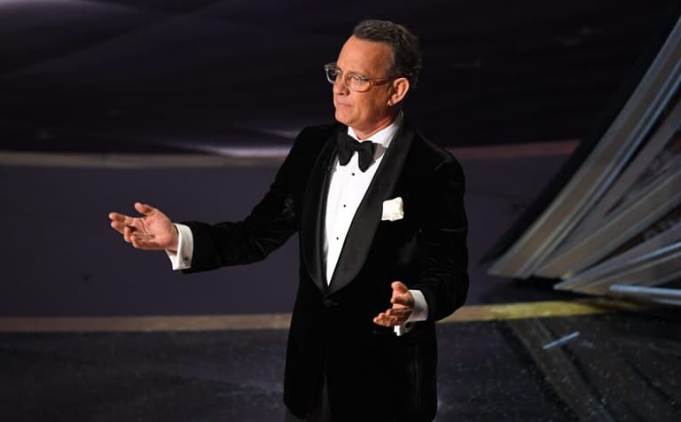 Best supporting actor nominee Tom Hanks spoke onstage...Xxx Rd1 7897 Dcb Jpg S Usa Ca