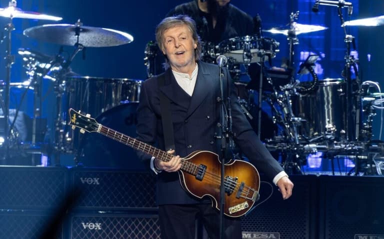 Paul McCartney brings his Got Back Tour to the Casey's Center in Des Moines, Oct. 14, 2025.