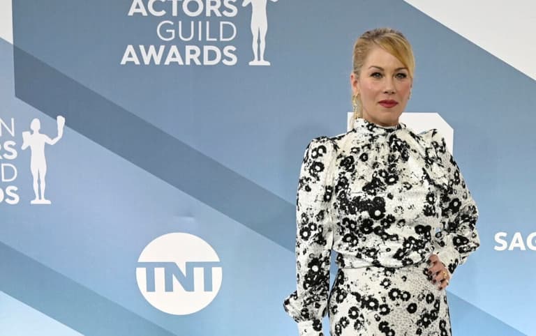 Jan 19, 2020; Los Angeles, CA, USA; Christina Applegate arrives at the 26th Annual Screen Actors Guild Awards at the Shrine