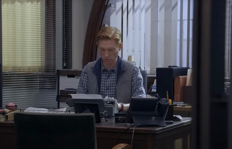 the paper man in office