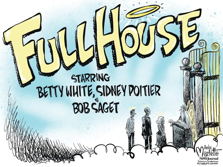In tribute: RIP Betty White, Sidney Poitier and Bob Saget2022 01 10 Obit Saget White Poitier