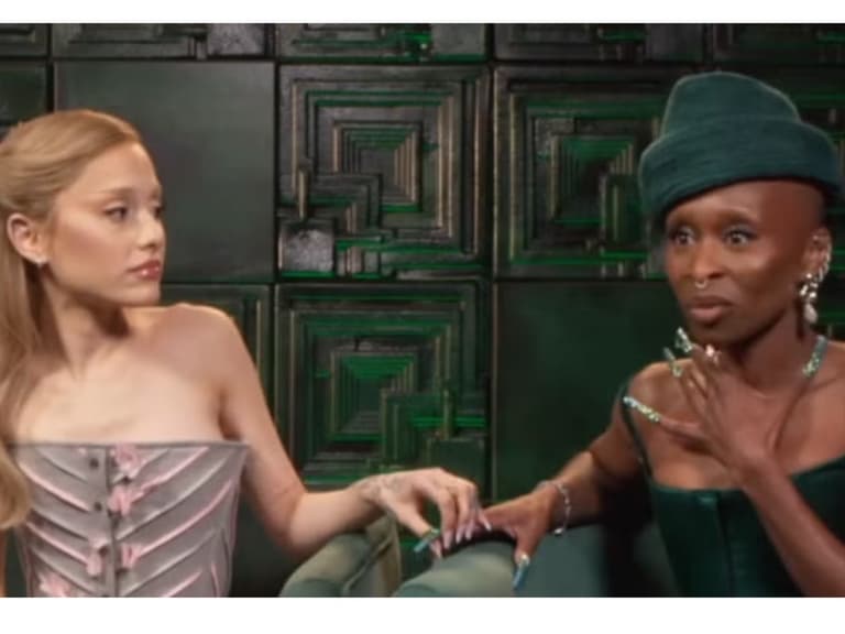 Ariana Grande and Cynthia Erivo Instagram