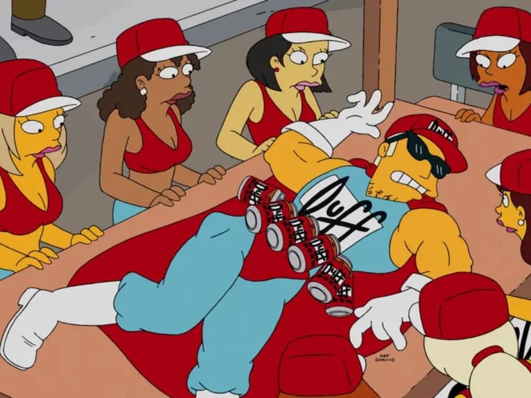 Duffman Hulu Simpsons