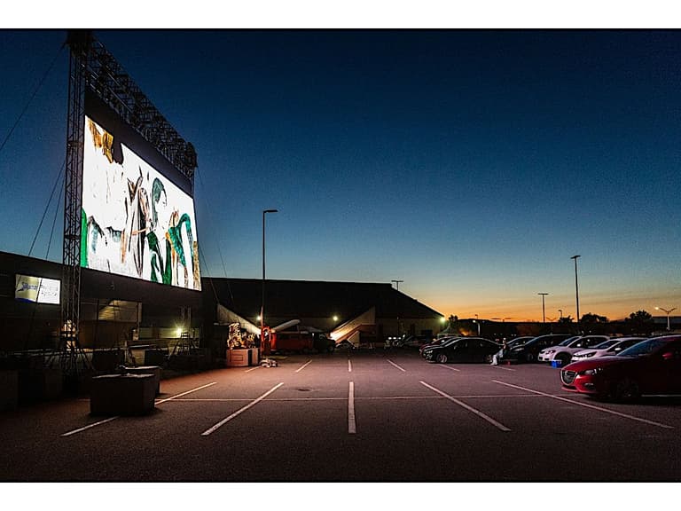 Drive in theater
