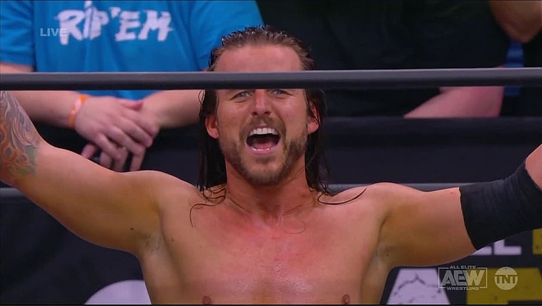 adam cole aew debut