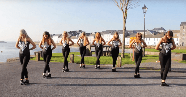 Irish dancing Ed Sheeran