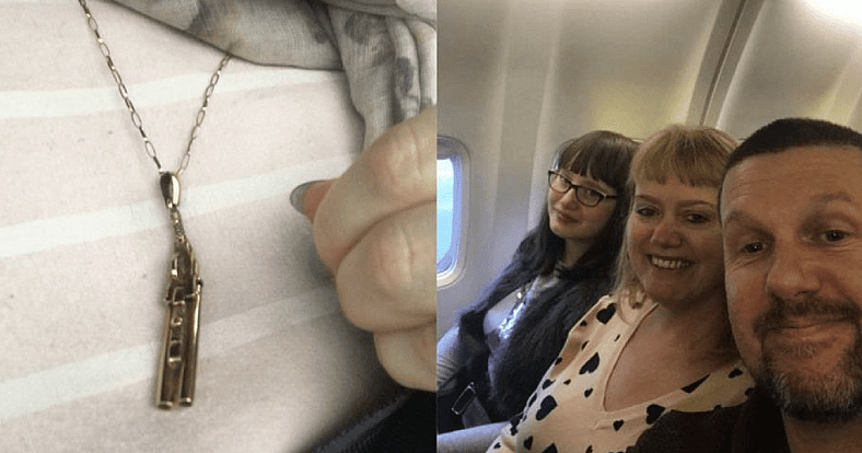 gun necklace confiscated